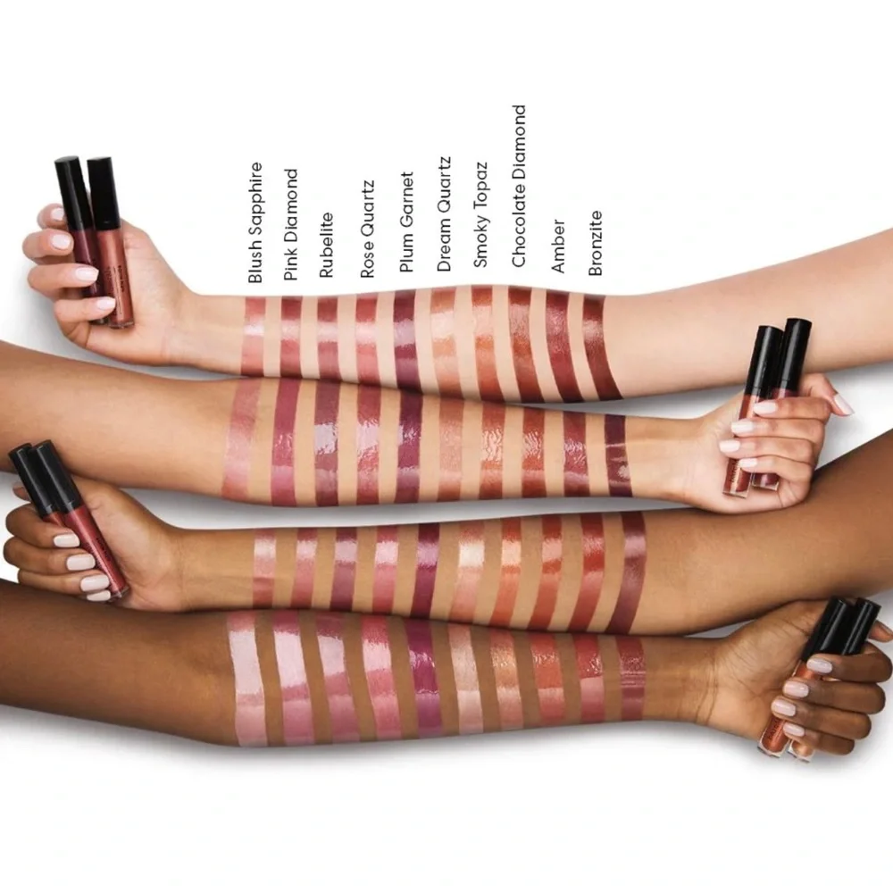 BARE MINERALS- GEN NUDE® METALLIC PATENT LIP LACQUER - BLUSH SAPPHIRE